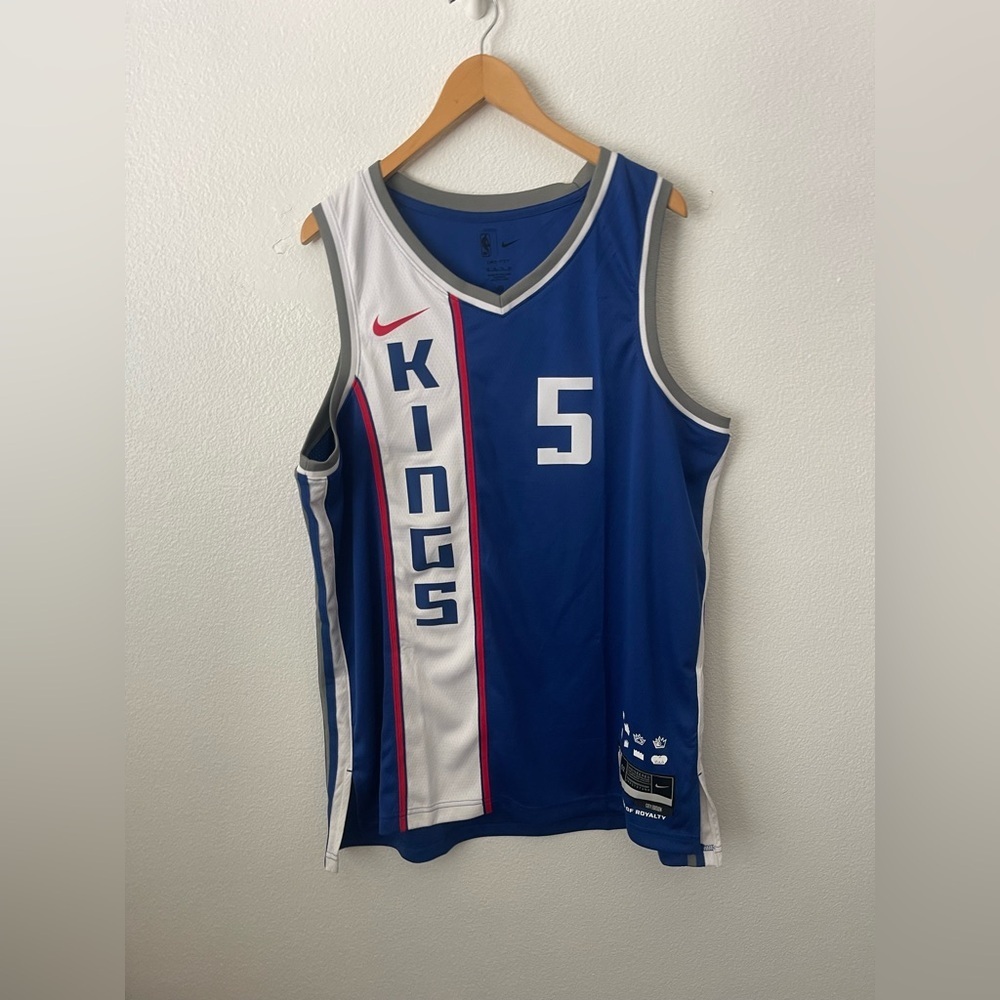 De'Aaron Fox Sacramento Kings Nike City Edition Swingman Jersey 2023/24 NBA Men